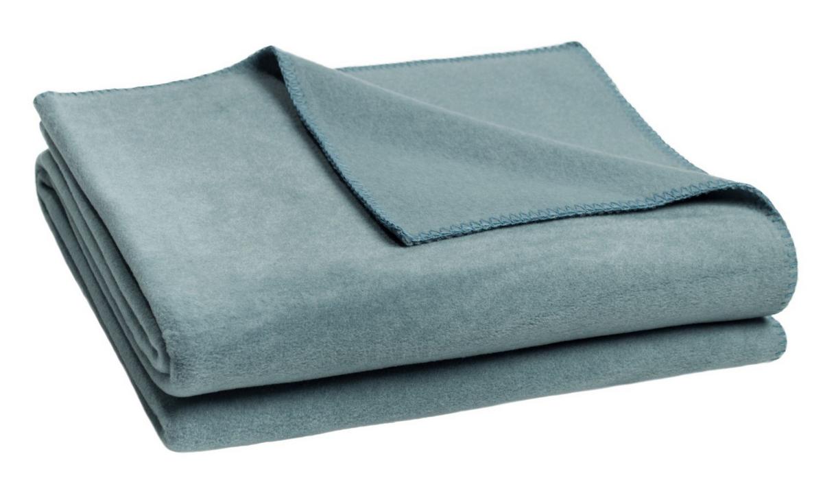 KOC POLAROWY SOFT-FLEECE - niebieski, Basics, tkanina (160/200cm) - Zoeppritz