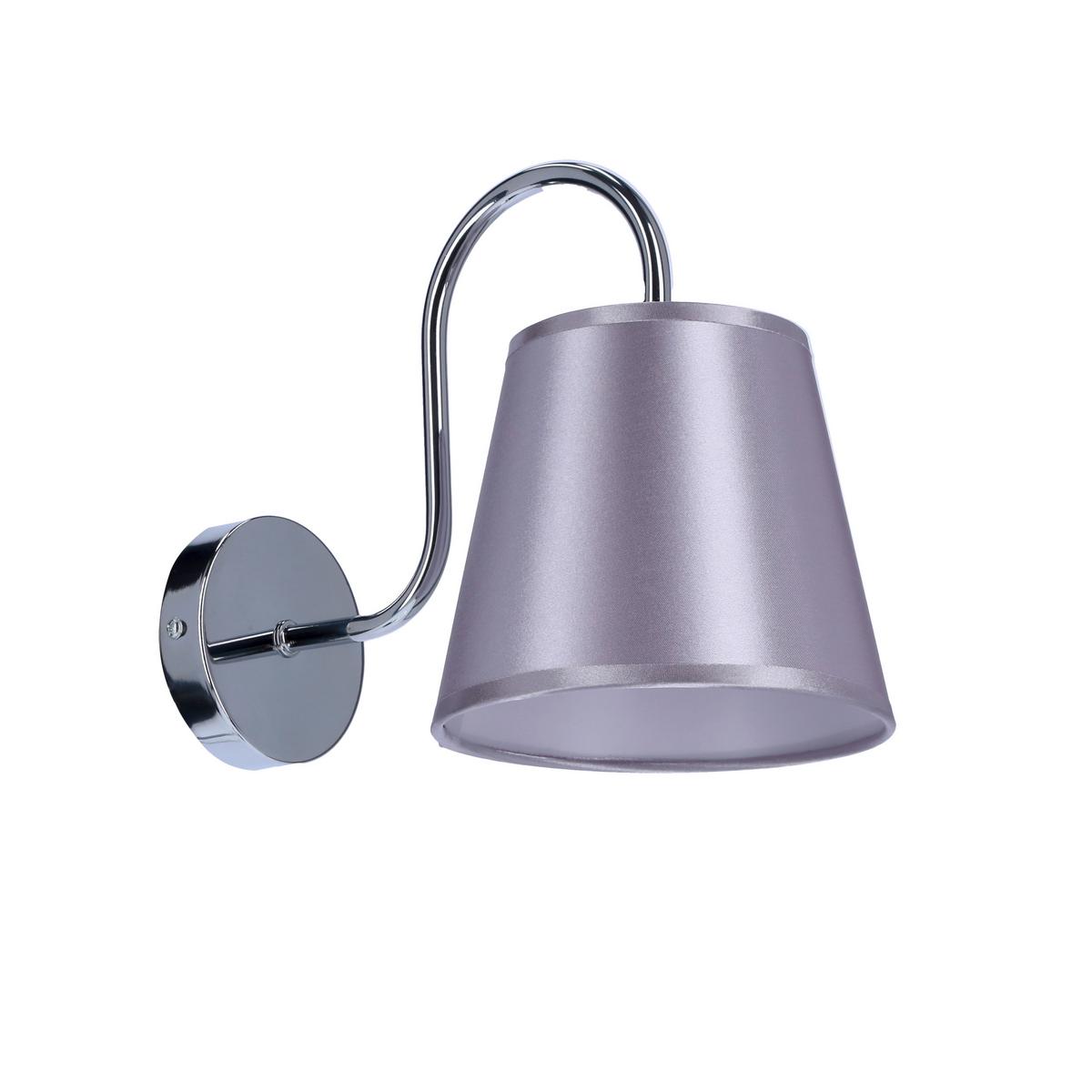 Zidna Svjetiljka Luk - boje kroma, Basics, metal/plastika (22/15/21cm)