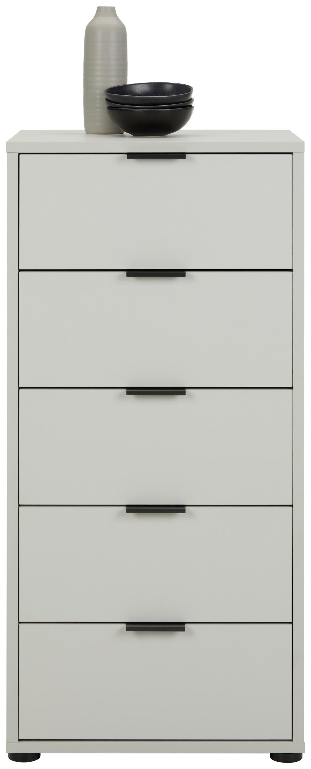 Komoda Bounty - siva/antracit, Moderno (51/108/45cm) - Premium Living