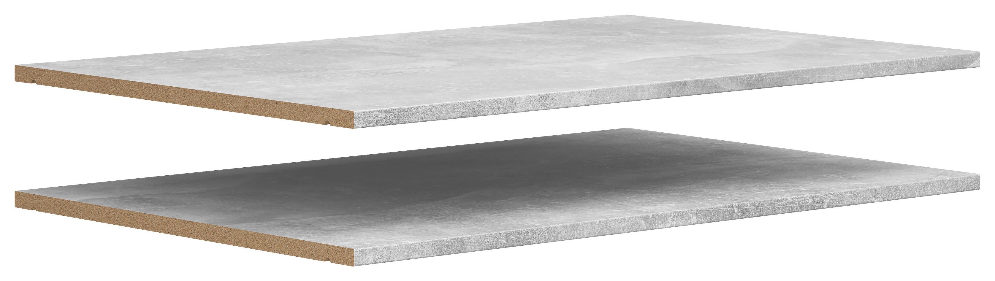 Einlegeboden Multistauraum Grau - Grau, MODERN, Holzwerkstoff (77/3/48cm) - Mömax