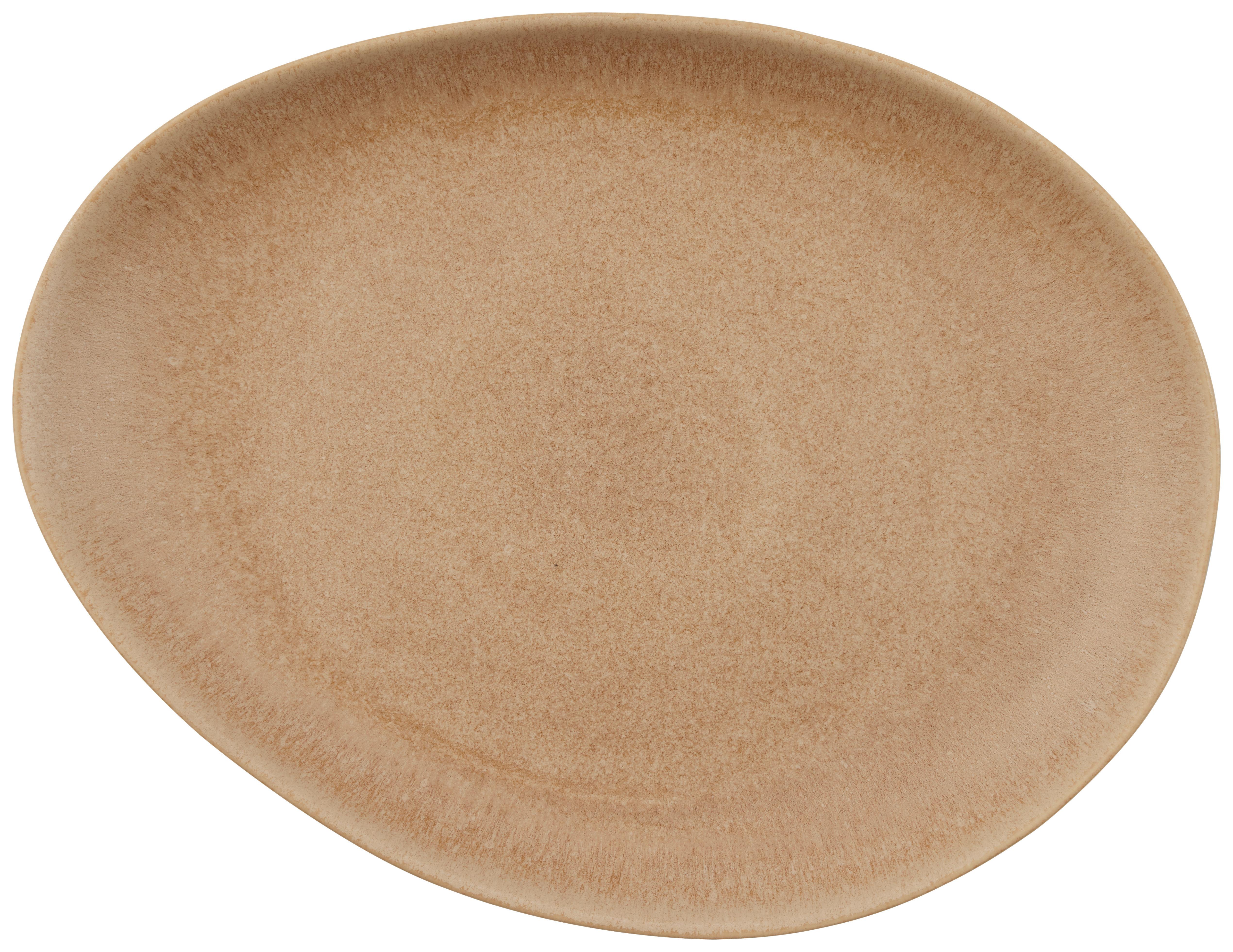 Lapostányér Gourmet - bézs, Modern, kerámia (27 /20/3cm) - Premium Living