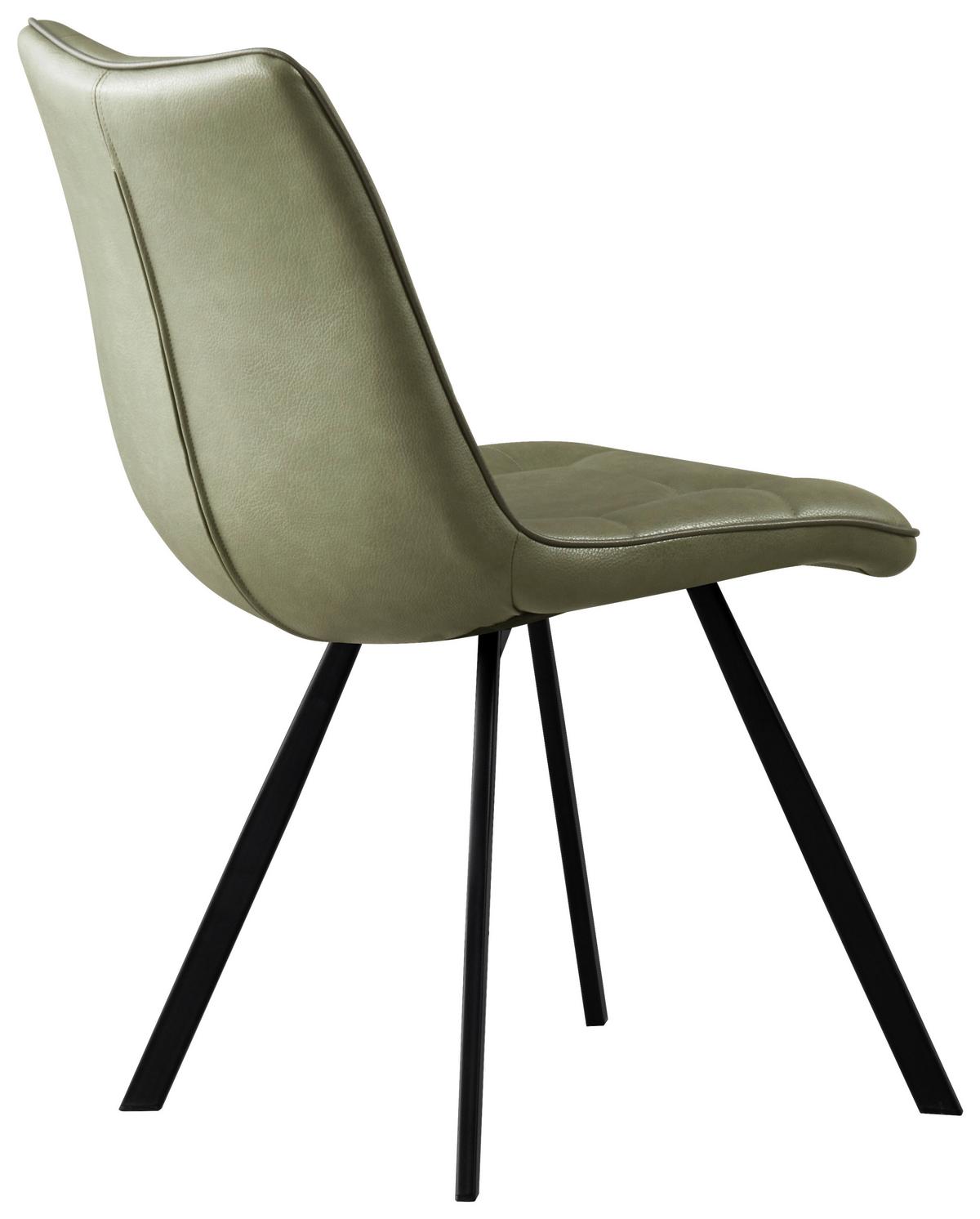 Stolica Bond - zelena/crna, Basics, drvo/metal (47/86/61cm) - Mömax