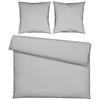 Bettwäsche Stone Washed Uni XXL Hellgrau ca. 200x200cm - Hellgrau, MODERN, Textil (200/200cm) - Modern Living