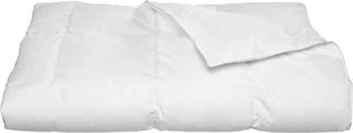 Daunendecke Modern Warm ca. 140x200cm - Weiß, Textil (135-140/200cm) - Nadana