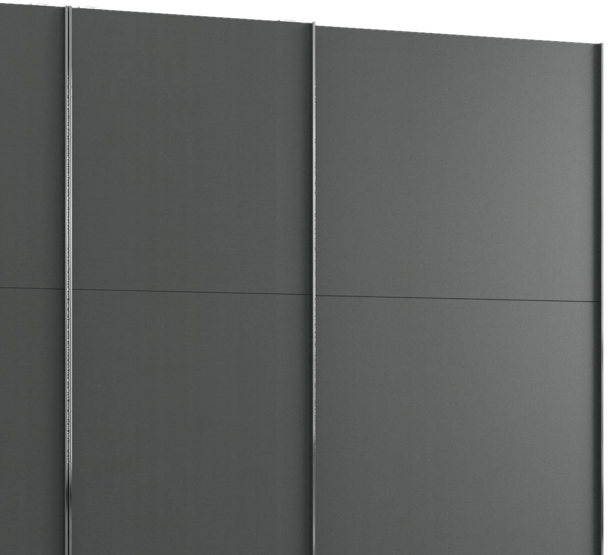 Ormar S Kliznim Vratima Level 36a - boje grafita/boje hrasta, Basics, drvni materijal/metal (350/216/65cm) - Modern Living