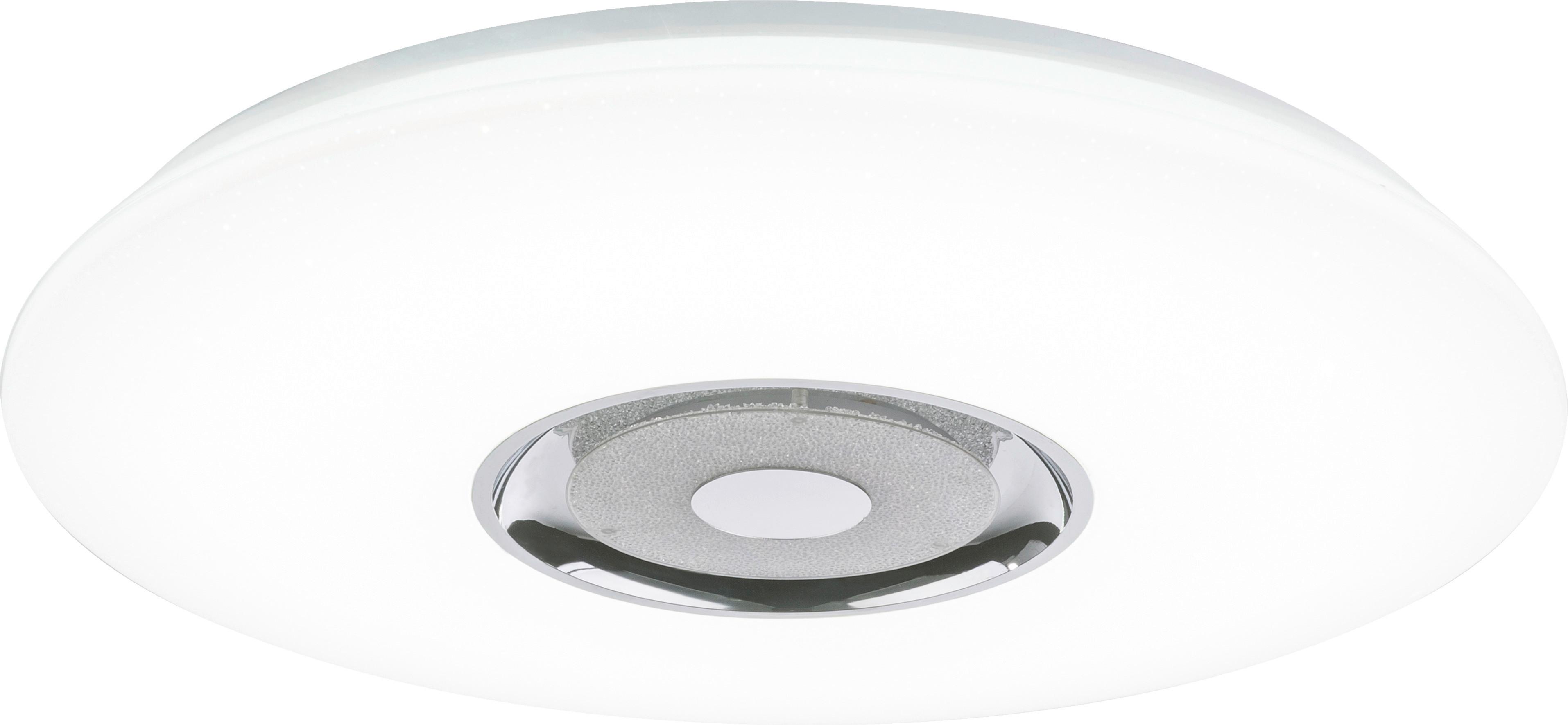 Plafonieră cu LED Lauti - alb, Romantik / Landhaus, plastic/metal (50,5cm) - Premium Living