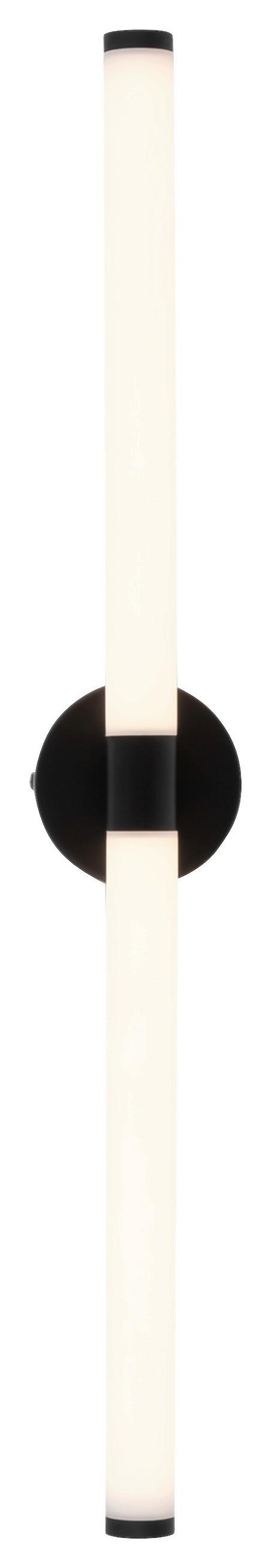 Wandleuchte Axis Schwarz max. 16 Watt - Schwarz, Basics, Kunststoff/Metall (3/63/63cm) - MAYTONI