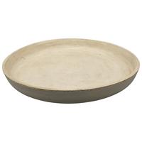 Dekoteller Wendy Naturfarben - Naturfarben, Konventionell, Holzwerkstoff (40/5cm) - Mömax