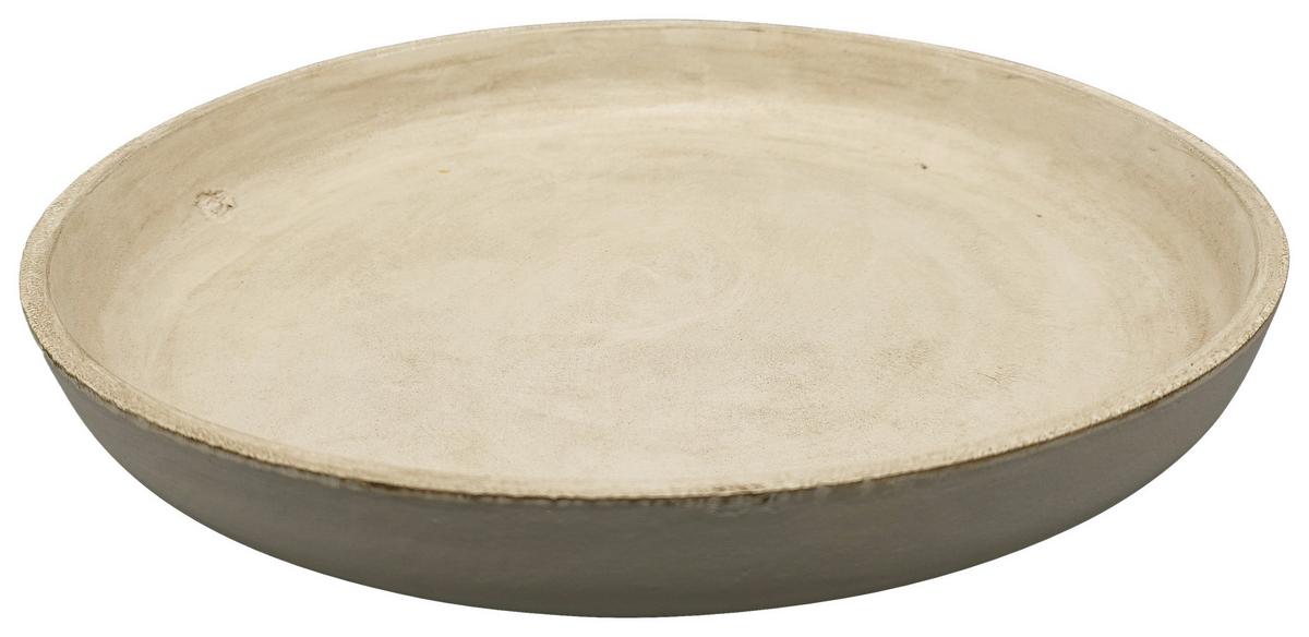 Dekoteller Wendy Naturfarben - Naturfarben, Konventionell, Holzwerkstoff (40/5cm) - Mömax