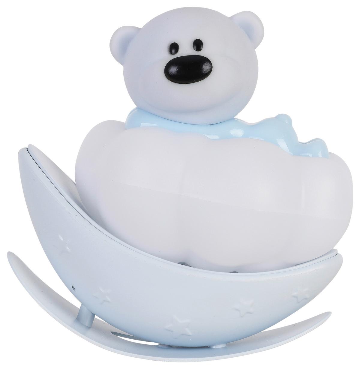 LED-Dekoleuchte Oli max. 2,5 Watt - Hellblau, Modern, Kunststoff (6,7/11/11,5cm) - Modern Living