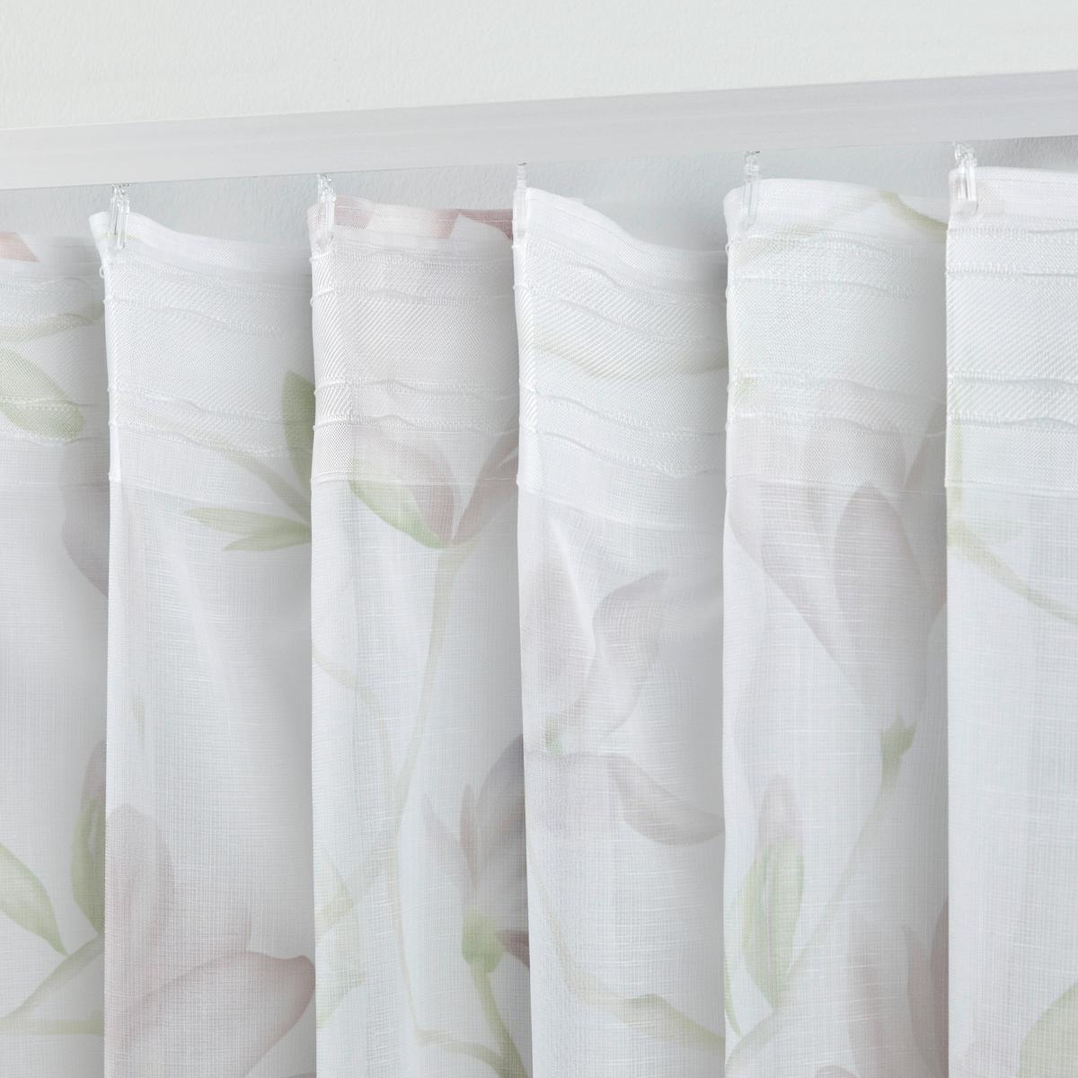 Fertigvorhang Magda ca. 140x245cm - Pink, Basics, Textil (140/245cm) - Modern Living