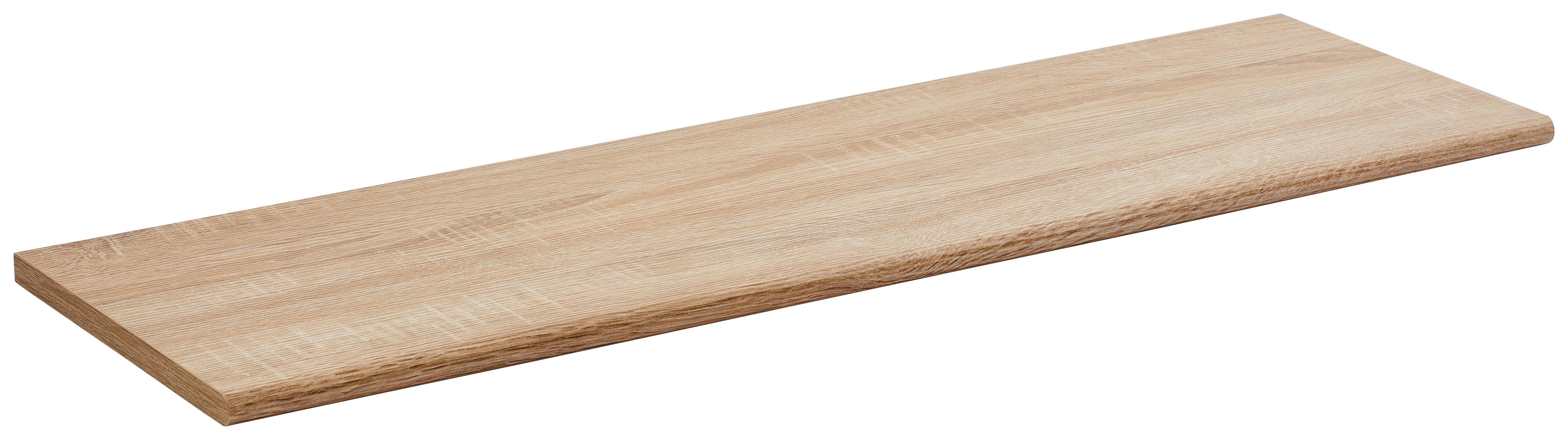 PÓŁKA ŚCIENNA JOKER - kolor dębowy, Konventionell, materiał drewnopochodny (90/1,8/28cm) - Xora