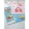 Kinderteppich Princess in Rosa ca. 130x190cm - Rosa, Textil (133/190cm) - MÖMAX modern living