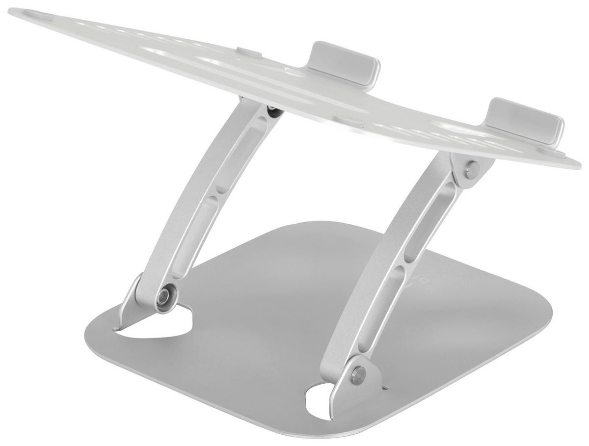 Držalo Za Prenosnik Laptop Stand, Srebrna - srebrne barve, Basics, kovina (27/5,5/22cm) - MID.YOU