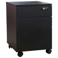 KONTENER NA KÓŁKACH HSB05-SCH - czarny, Konventionell, materiał drewnopochodny/tworzywo sztuczne (40/48/56cm) - MID.YOU