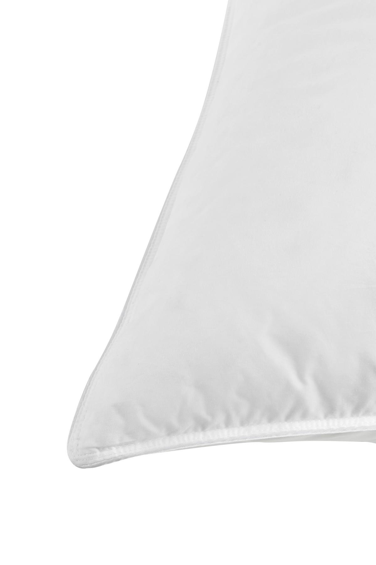 Kopfkissen Dana ca. 65x100cm - Weiss, Konventionell (65/100cm) - Premium Living