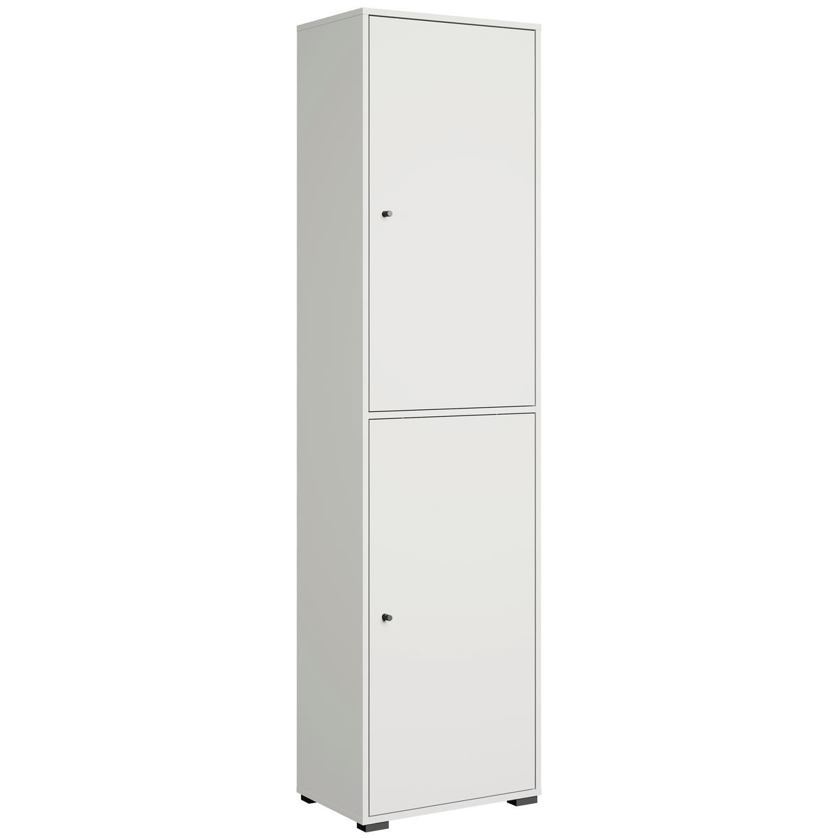 Omara Za Čevlje Dino, Bela - črna/bela, Basics, kovina/umetna masa (50/190/33cm) - P & B