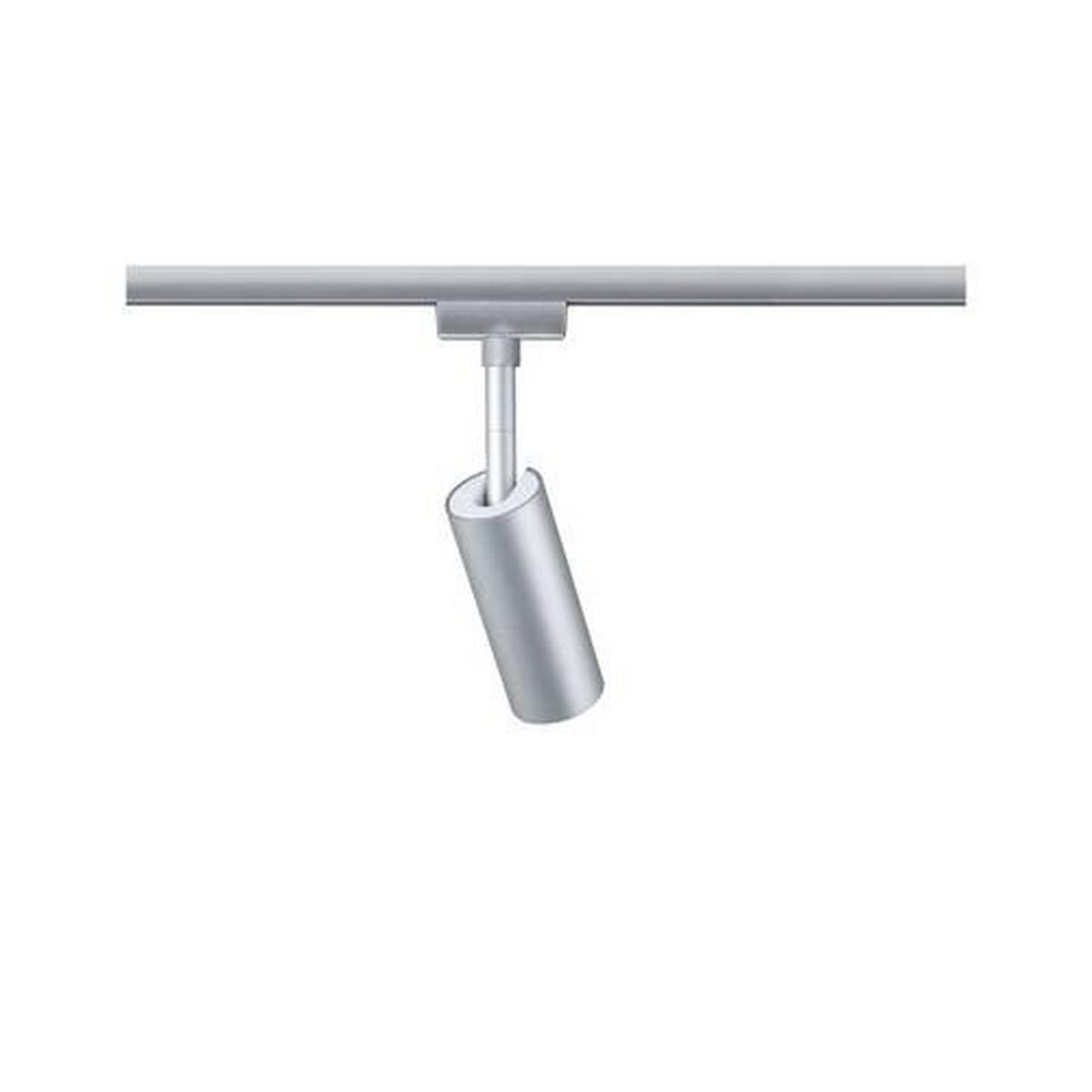 Schienensystem-Strahler Tubo in Chromfarben max. 4,5 W - Chromfarben, Design, Metall (4,2/18,6cm) - Paulmann