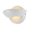 LED-Wandleuchte 76003 in Weiß max. 3 Watt - Weiß, Design, Glas/Metall (16,5/11cm) - Globo