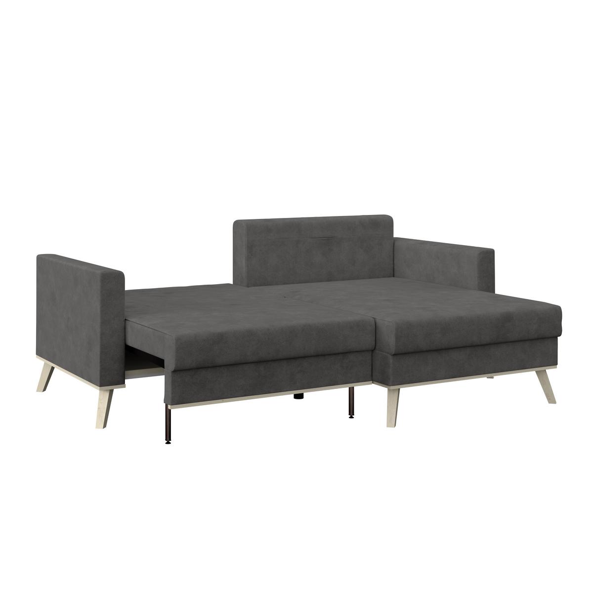 Coltar CARINI - crem/antracit, Basics, textil (222/152cm) - Modern Living