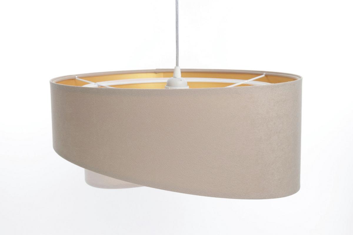 LAMPA WISZĄCA 060-018-45 GALAXY - beżowy/biały, Design, tworzywo sztuczne/metal (50/93cm)