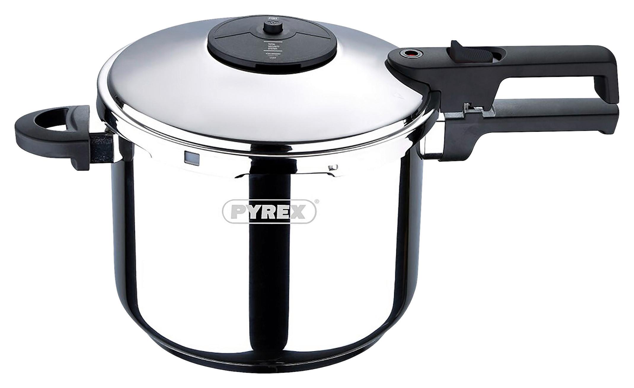 SZYBKOWAR PY-6910 6LT. - kolor srebrny, Basics, metal (22cm)