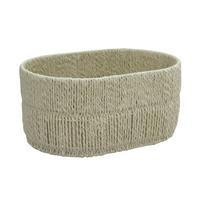 Coș Casei Oval L - culoare natur, Konventionell, hârtie/metal (39/18/27cm) - Mömax