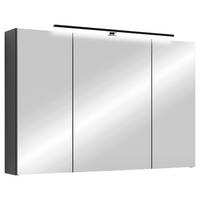 Spiegelschrank Spree Anthrazit - MODERN, Glas/Holzwerkstoff (90/60/20cm) - MID.YOU