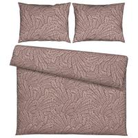 Posteljnina Lorita, Sivovijolična, 2x60/80,200/200 - sivovijolična, tekstil (200/200cm) - Modern Living