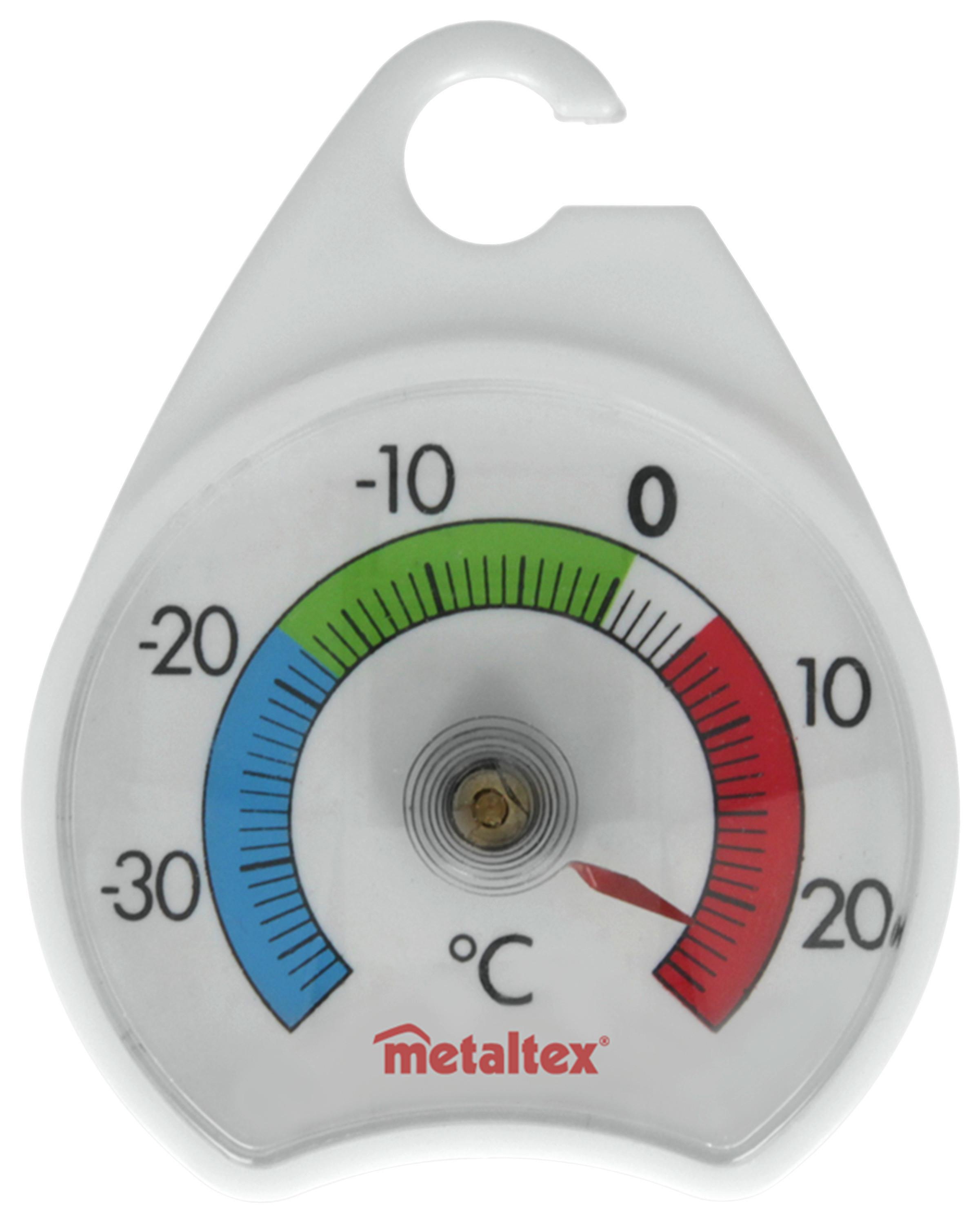 Hűtőhőmérő Glacio - műanyag (7.2/15.9/1.1cm) - Metaltex
