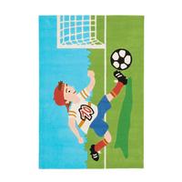 KINDERTEPPICH JOY 4090 MULTI FOOTB 110X160 - Multicolor, Basics, Textil (110/160cm) - Kayoom
