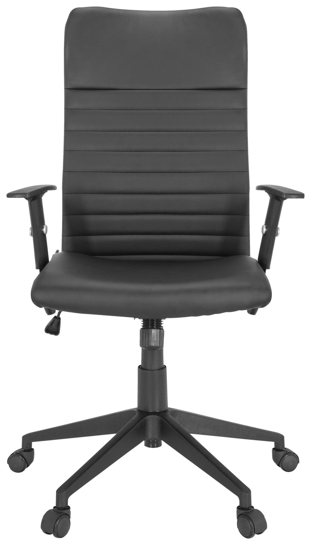 Pisarniški Stol Arton 30, Črna - črna, Moderno, umetna masa/tekstil (72/115/55cm) - MID.YOU