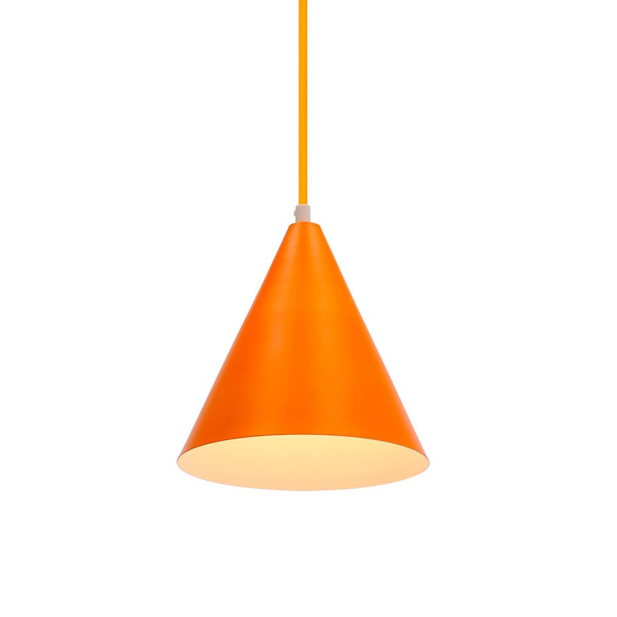 Viseća Svjetiljka Voss - bijela/tamno žuta, Trend, metal (20/20/110cm)