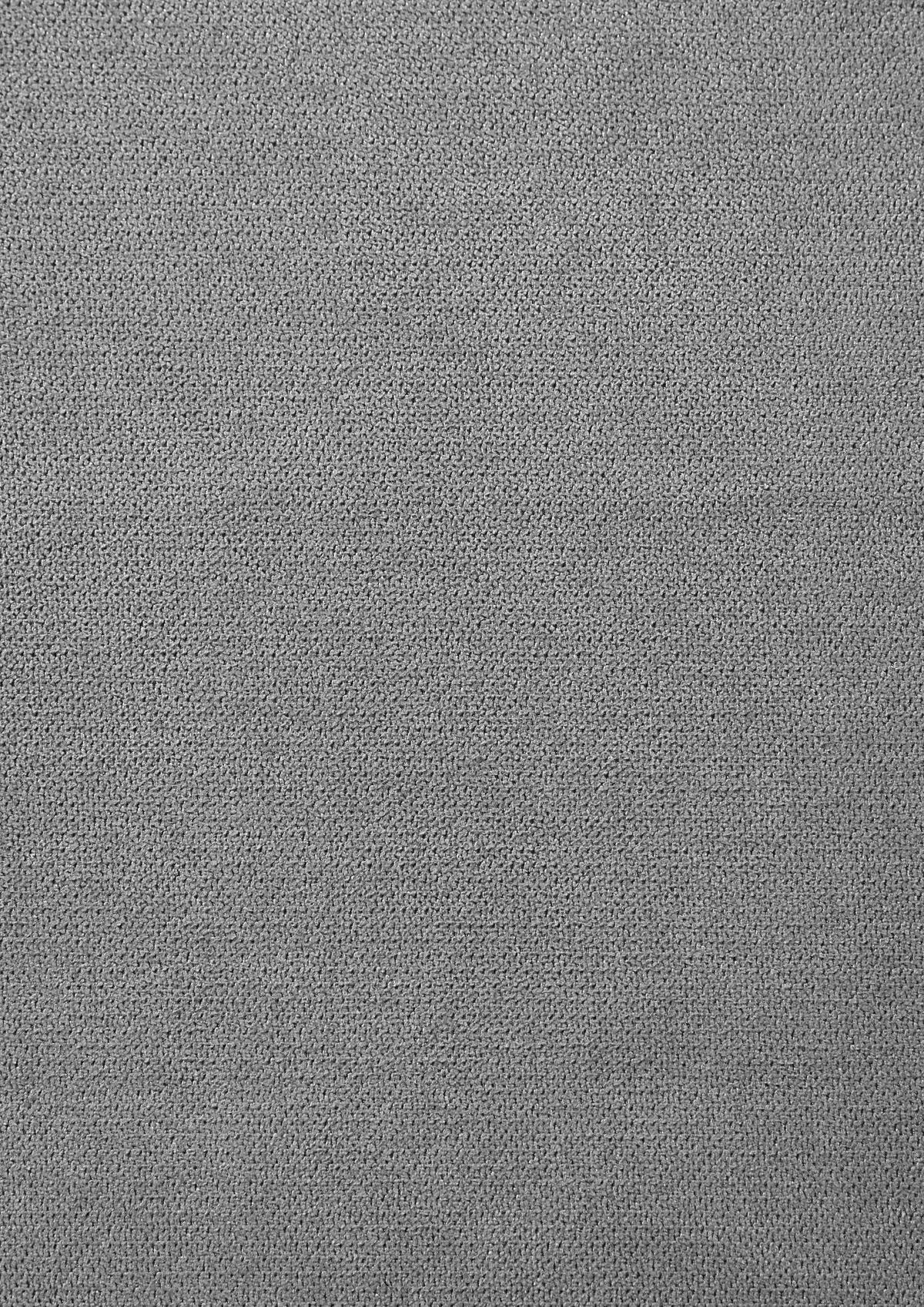 Polsterbett Stacey Grau ca. 100x200 cm - Schwarz/Grau, MODERN, Kunststoff/Textil (100/200cm) - Livetastic