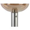 BORDSLAMPA SIOP - bärnstensfärgad/champagne, Modern, metall/glas (20/20/38,5cm)