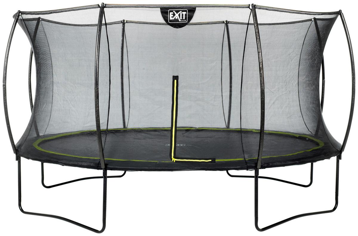 Trampolin Exit Schwarz ø ca. 427cm - Schwarz, KONVENTIONELL, Kunststoff/Metall (427/269cm) - EXIT Toys