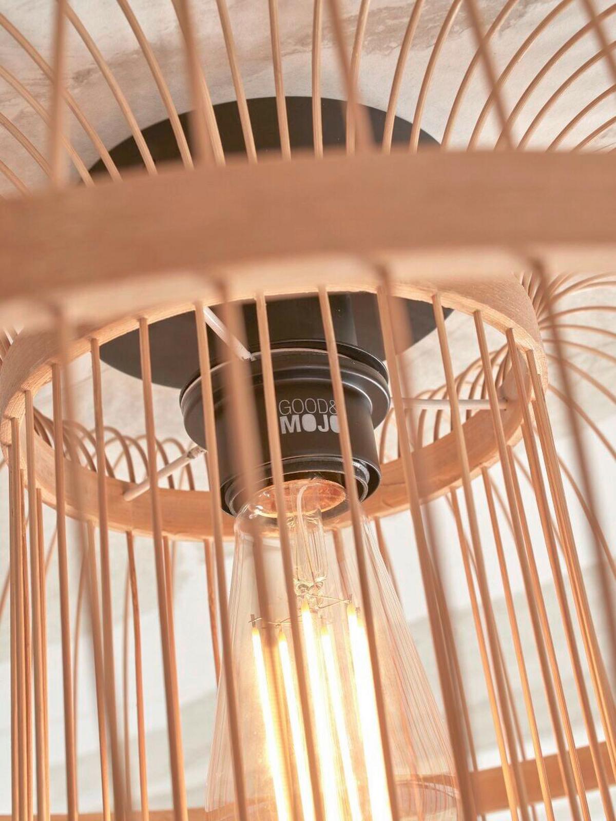 Stropna Svetilka Hokkaido, Naravna Barva - naravne barve, Trend (38/25cm) - Good & Mojo