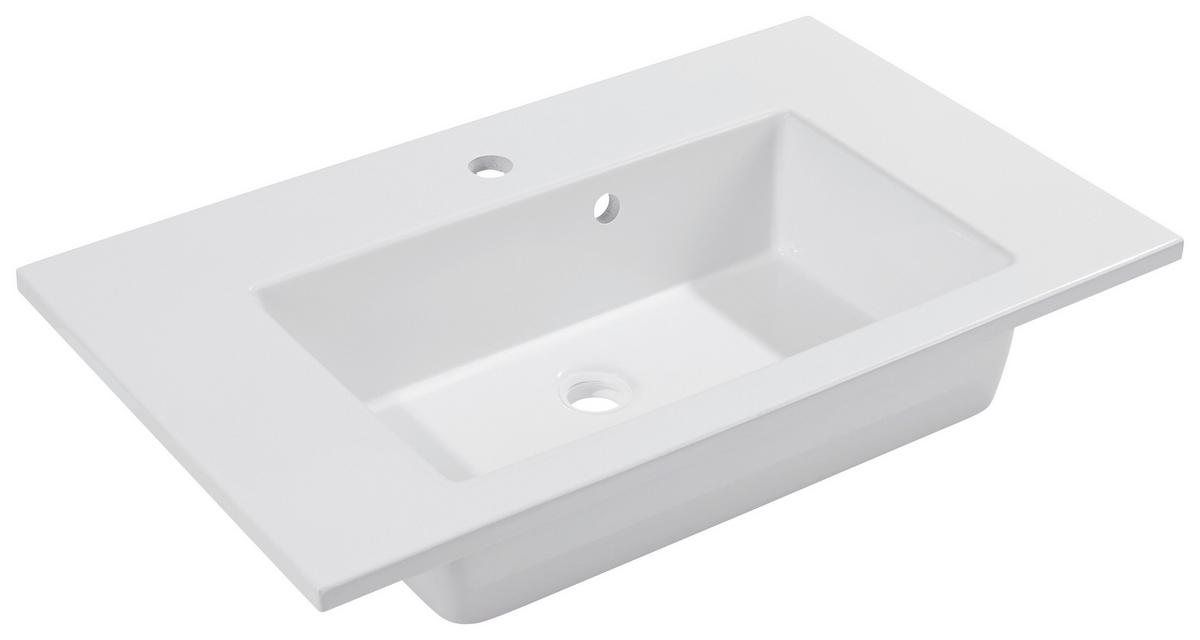 Umivaonik Denia - bijela, Moderno (75/16/46cm)