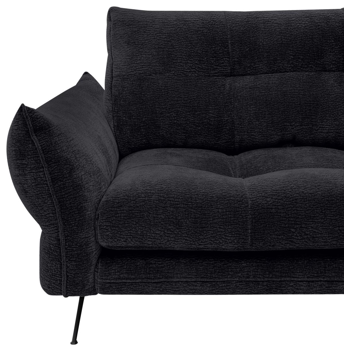 Coltar BAXTER - grafit, Modern, textil (280/68-87/177cm) - Premium Living