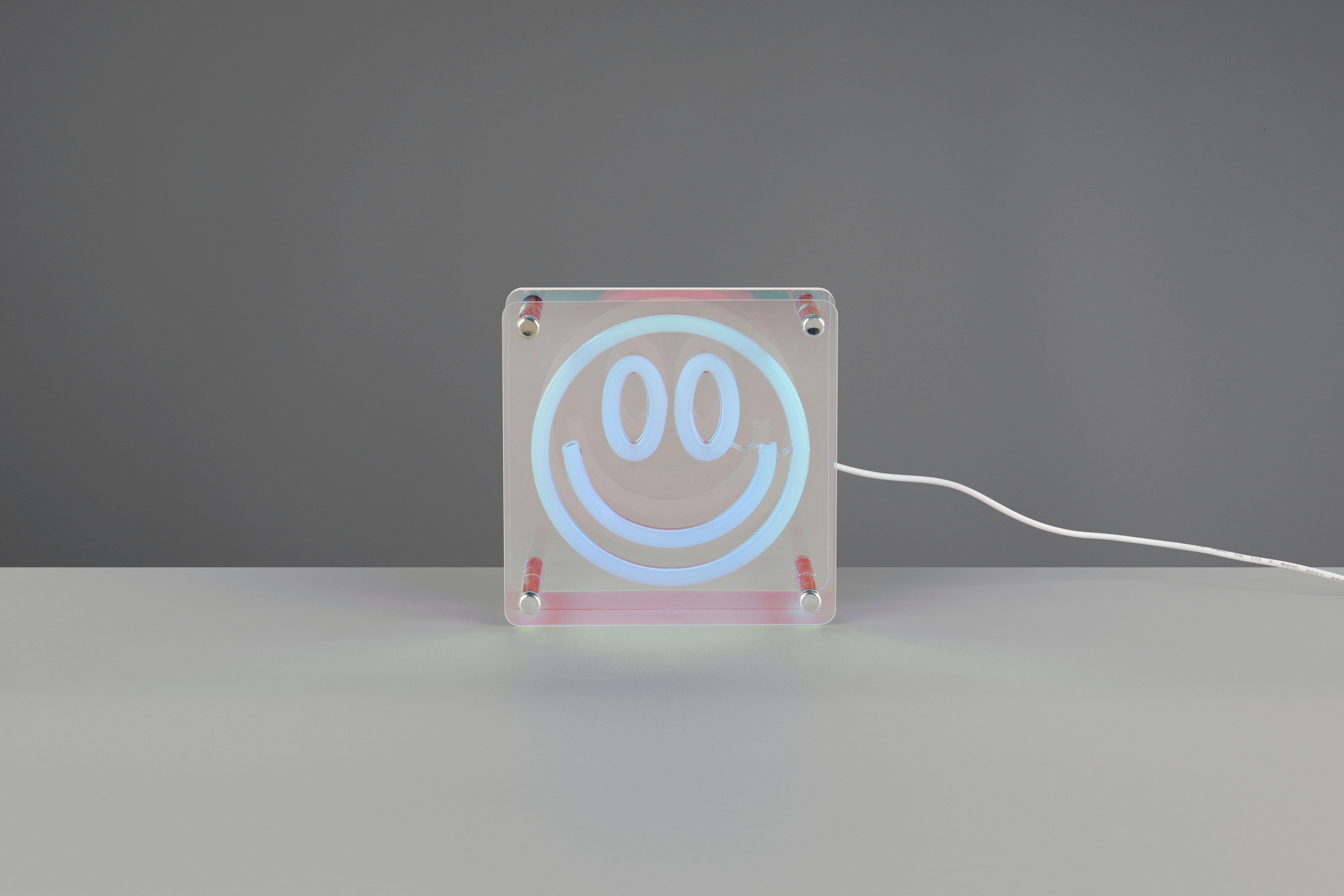 LED-DEKORATIONSLAMPA HELGA - transparent, Modern, metall/plast (14,5/14,5/5cm) - Mömax