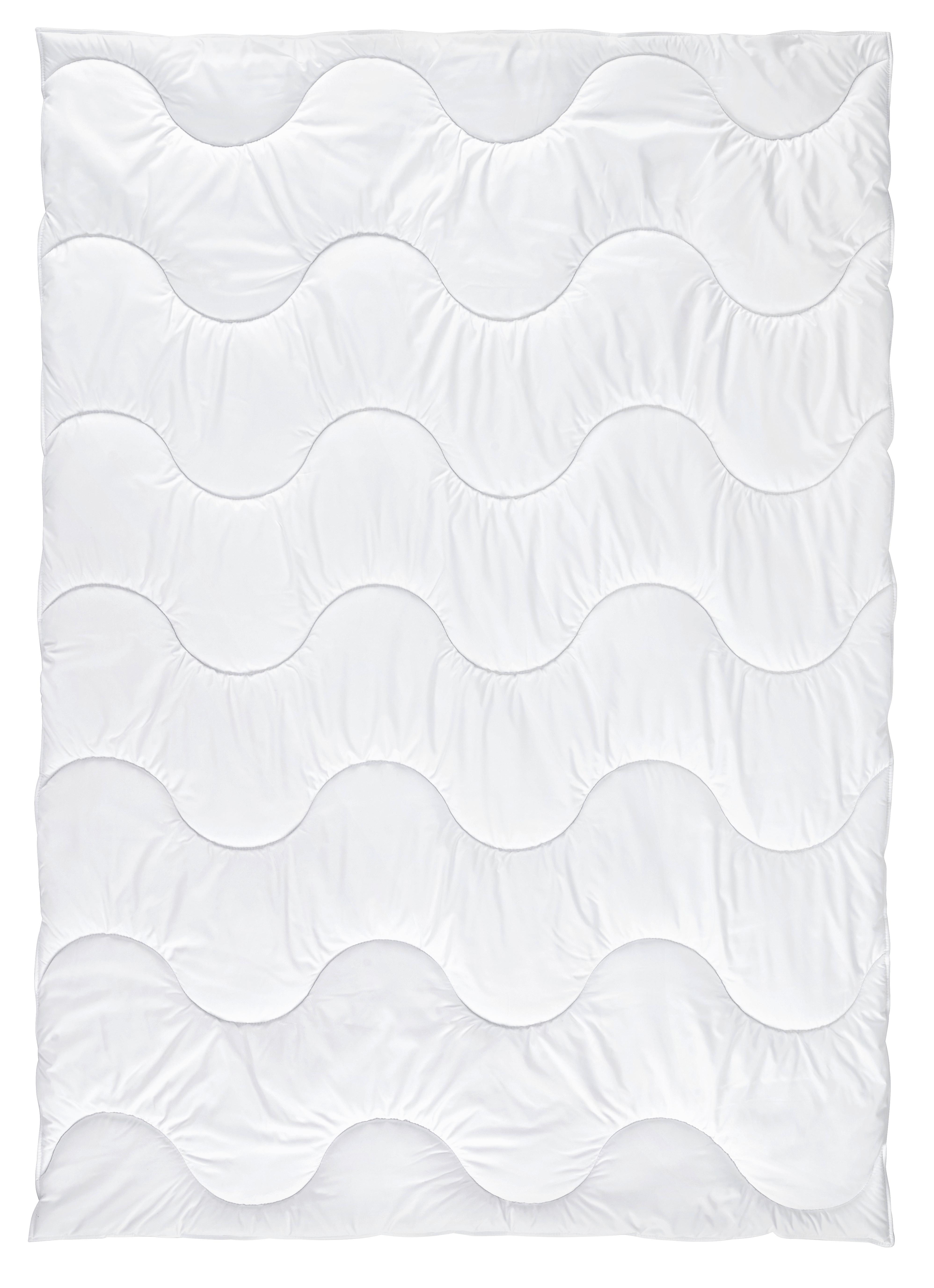 Winterdecke Zilly Warm ca. 135-140x200cm - Weiß, Textil (135-140/200cm) - Nadana