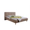 Polsterbett Slade Hellbraun ca. 100x200 cm - Hellbraun/Naturfarben, MODERN, Holz/Textil (100/200cm) - Livetastic
