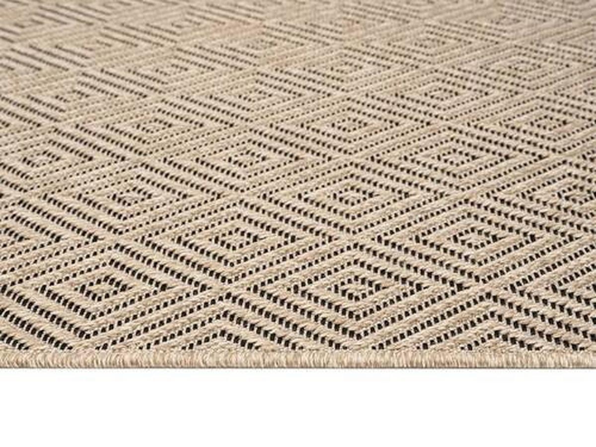 Outdoorteppich Kenzy Naturfarben ca. 80x150cm - Naturfarben, KONVENTIONELL, Textil (80/150cm) - Novel