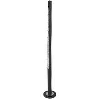 LED-STEHLEUCHTE FELICITAS - Klar/Schwarz, Design, Holz/Kunststoff (23/151cm) - Globo