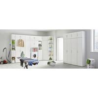 Dulap pe colț MRK - alb, Konventionell, material pe bază de lemn (80/185/80cm) - Modern Living