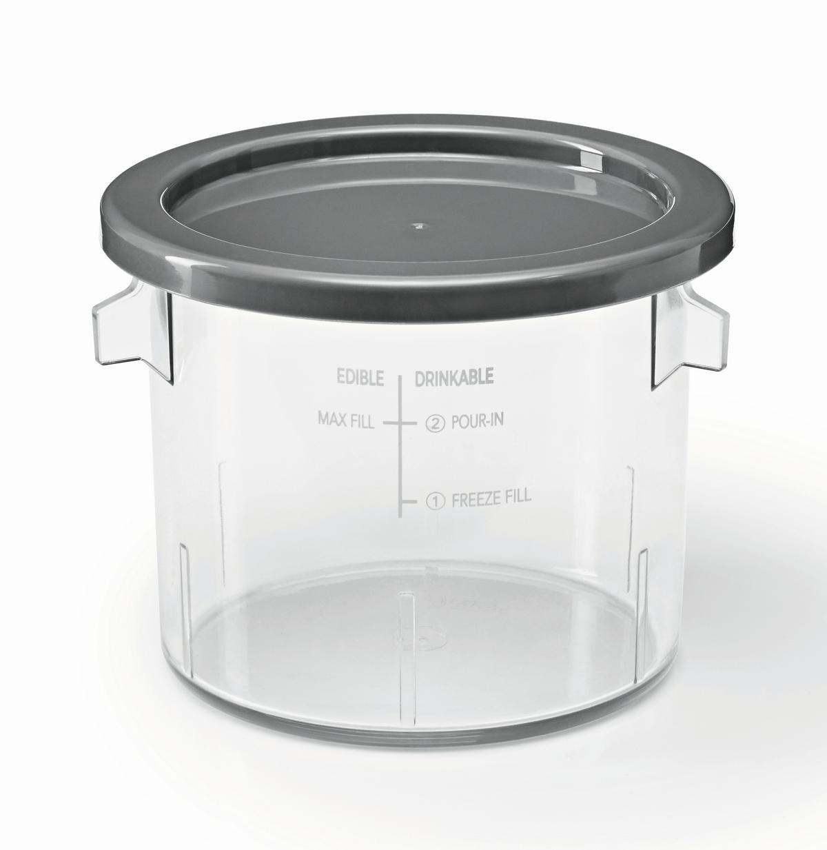 Eismaschine Gourmetmaxx Schwarz ca. 0,43 l - Schwarz, MODERN, Kunststoff/Metall (26/40,5/18,8cm) - GOURMETMAXX