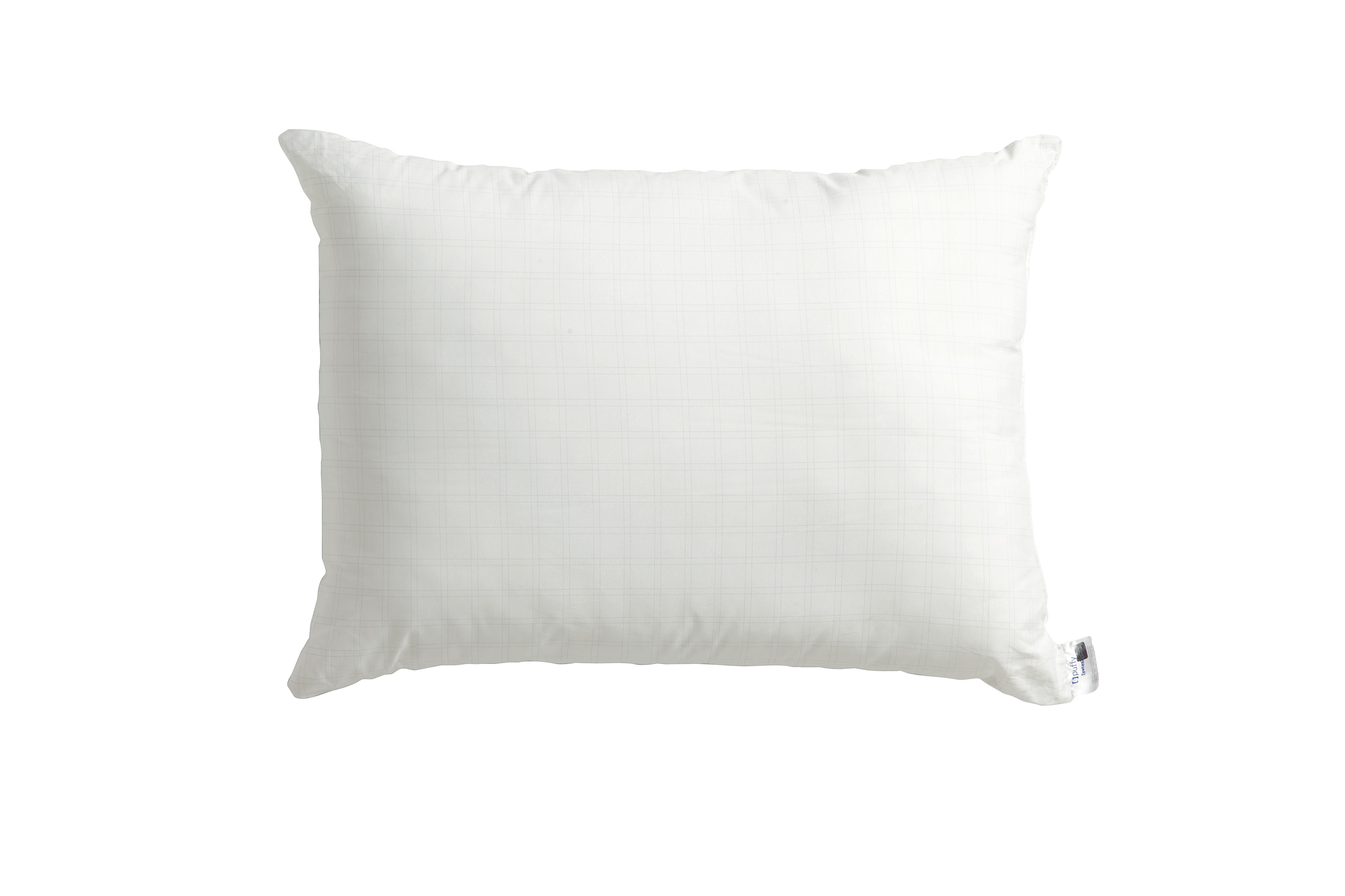 Kopfkissen Anti-Stress ca. 40x80 cm Weiß - Weiß, Basics, Textil (40/80/12,4cm) - Yatas