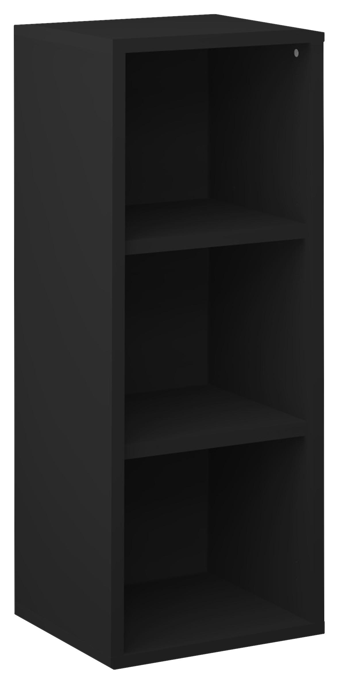 Regal Big Profi Office - Anthrazit/Schwarz, Modern, Holzwerkstoff/Kunststoff (44/111/40cm) - Mömax