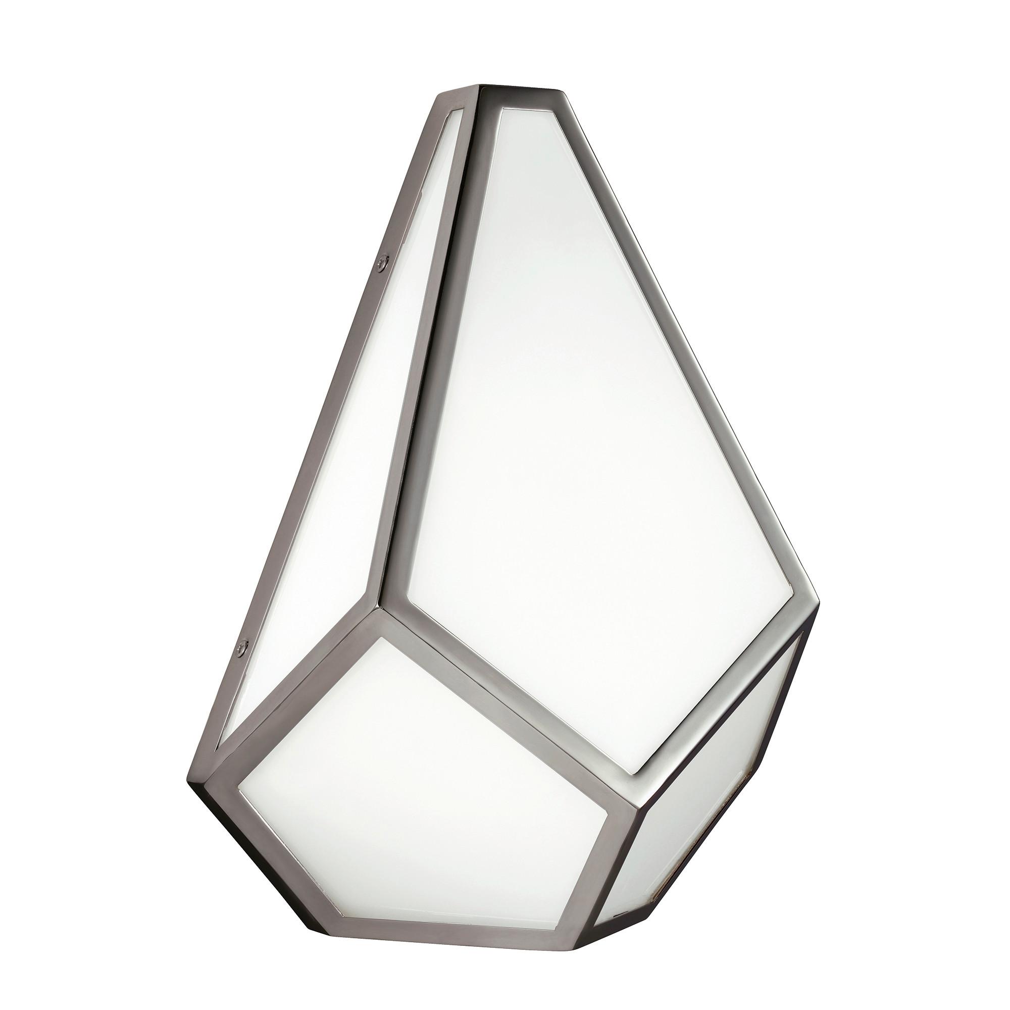 Zidna Svjetiljka Diamond - boje nikla, Basics, metal (22,9/13,3/30,5cm) - Elstead Lighting