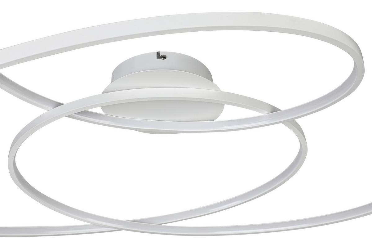 Stropna Led-svetilka Wilma - bela, Moderno, kovina/umetna masa (65/80/15,5cm) - Mömax